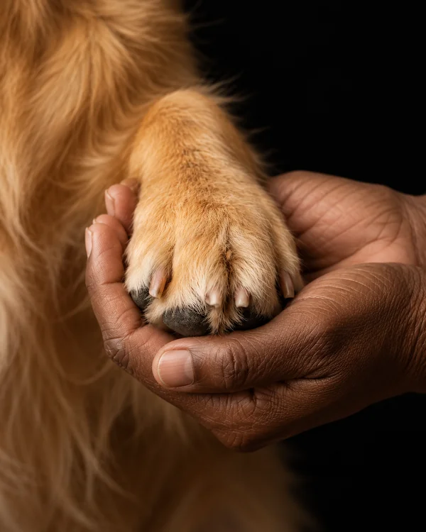 Hands and paws