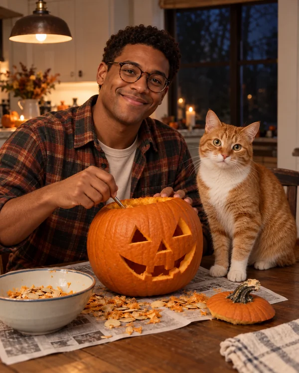 Pumpkin carving night