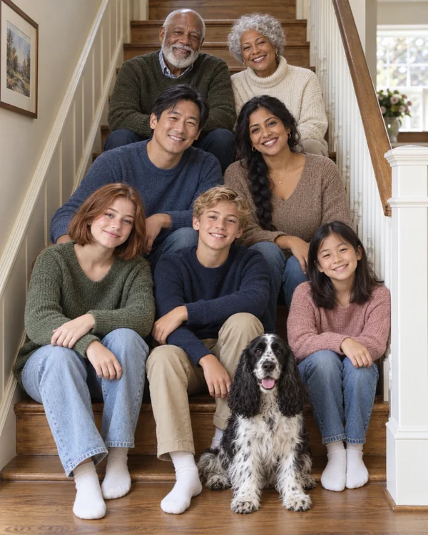 The staircase