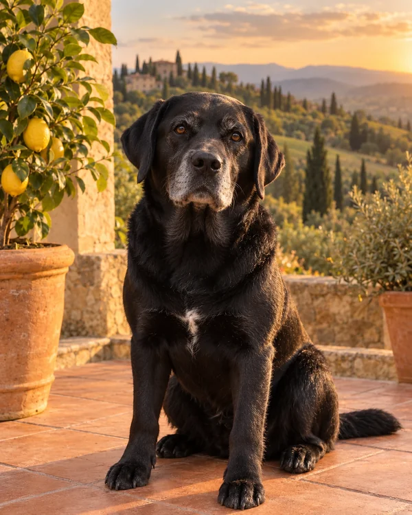 Tuscan terrace