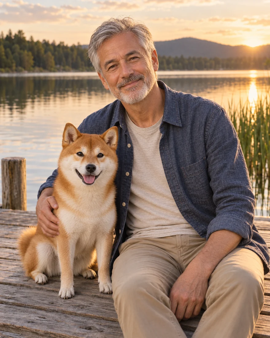 Lakeside companions